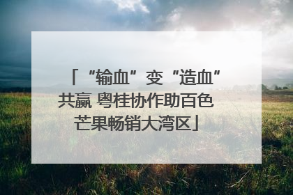 “输血”变“造血”共赢 粤桂协作助百色芒果畅销大湾区