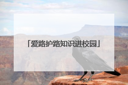 爱路护路知识进校园
