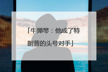 牛弹琴：他成了特朗普的头号对手