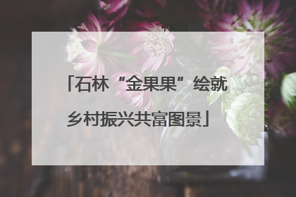 石林“金果果”绘就乡村振兴共富图景