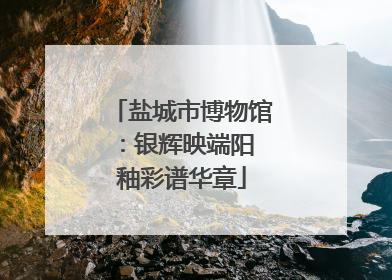 盐城市博物馆：银辉映端阳 釉彩谱华章