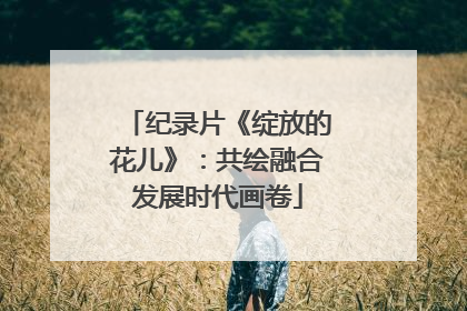 纪录片《绽放的花儿》：共绘融合发展时代画卷