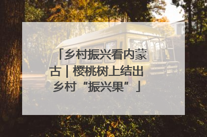 乡村振兴看内蒙古｜樱桃树上结出乡村“振兴果”