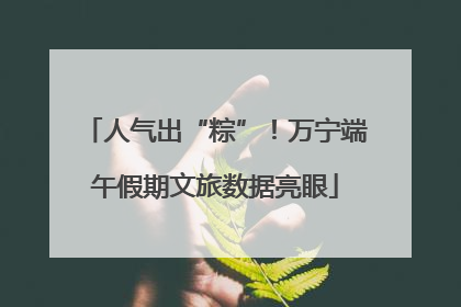 人气出“粽”！万宁端午假期文旅数据亮眼