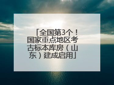 全国第3个！国家重点地区考古标本库房（山东）建成启用