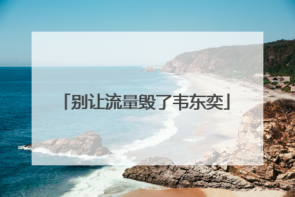 别让流量毁了韦东奕