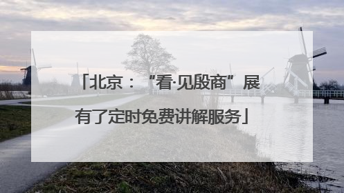 北京：“看·见殷商”展有了定时免费讲解服务
