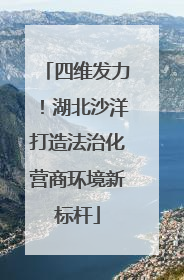 四维发力！湖北沙洋打造法治化营商环境新标杆