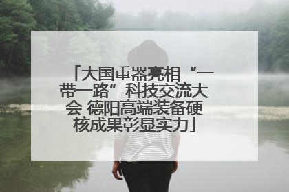 大国重器亮相“一带一路”科技交流大会 德阳高端装备硬核成果彰显实力