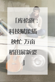 库伦旗：科技赋能插秧忙 万亩稻田展新姿