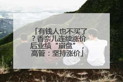 有钱人也不买了？香奈儿连续涨价后业绩“崩盘”，高管：坚持涨价