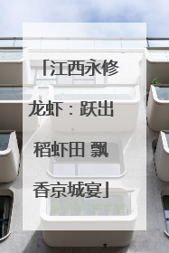 江西永修龙虾：跃出稻虾田 飘香京城宴