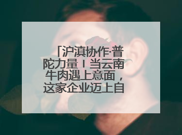 沪滇协作·普陀力量〡当云南牛肉遇上意面，这家企业迈上自研发展快车道