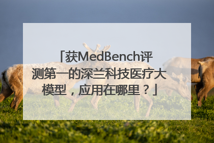 获MedBench评测第一的深兰科技医疗大模型，应用在哪里？