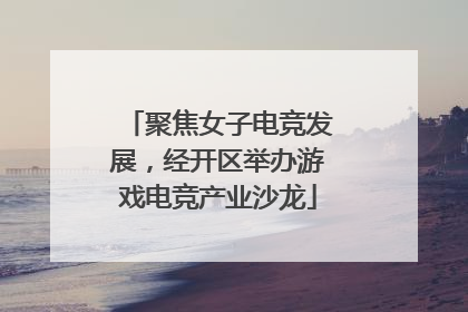 聚焦女子电竞发展，经开区举办游戏电竞产业沙龙