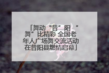 舞动“昔”阳 “舞”比精彩 全国老年人广场舞交流活动在昔阳县燃情启幕