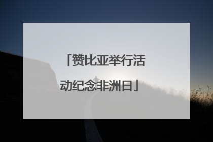 赞比亚举行活动纪念非洲日