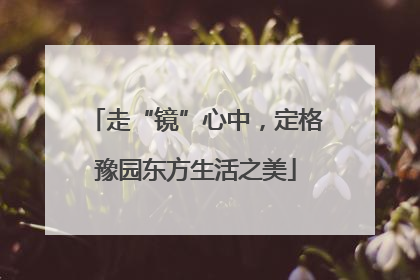 走“镜”心中，定格豫园东方生活之美