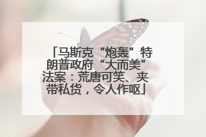 马斯克“炮轰”特朗普政府“大而美”法案：荒唐可笑、夹带私货，令人作呕