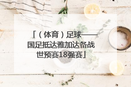 （体育）足球——国足抵达雅加达备战世预赛18强赛