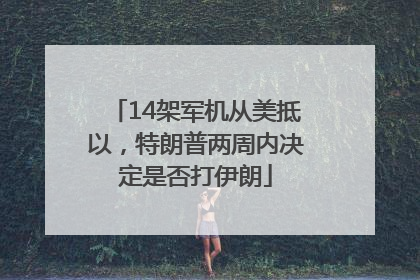 14架军机从美抵以，特朗普两周内决定是否打伊朗