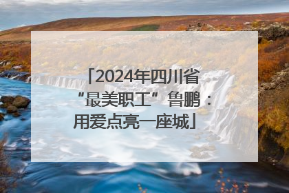 2024年四川省“最美职工”鲁鹏：用爱点亮一座城