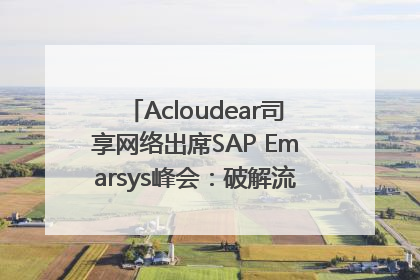 Acloudear司享网络出席SAP Emarsys峰会：破解流量困局，驱动精准增长